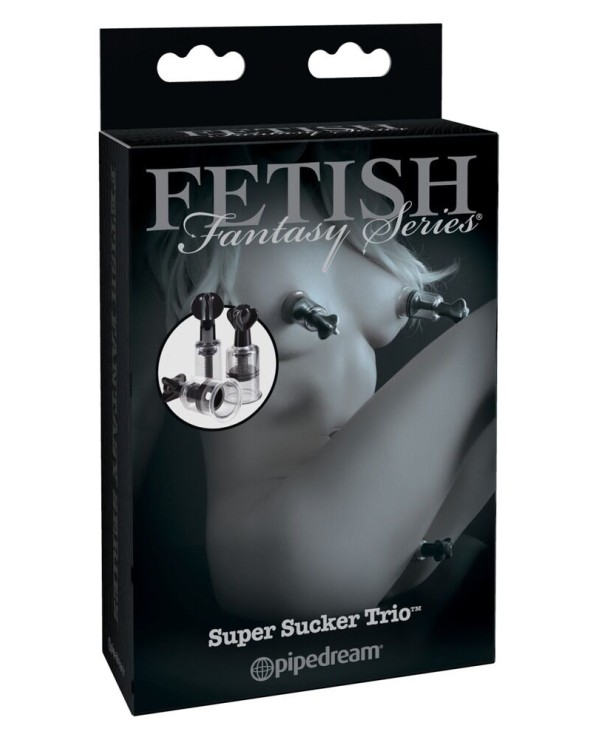 Succhia Capezzoli Super Sucker Trio - Pipedream