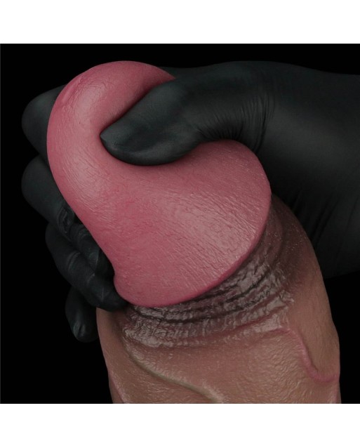 Dual Layered Platinum Silicone Cock XXL 31 cm