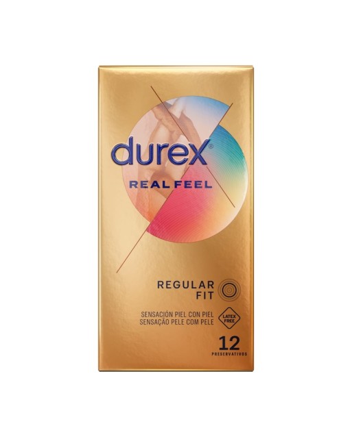Preservativi Real Feel 12 pz - Durex Latex Free