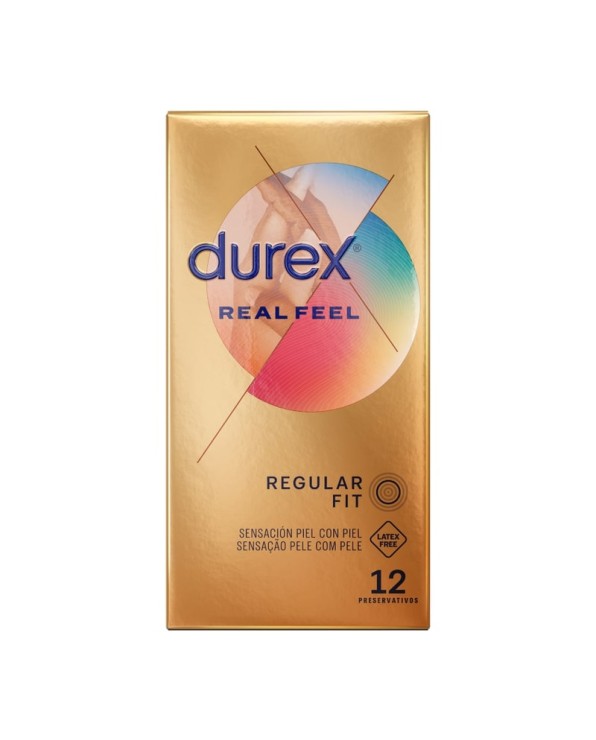 Preservativi Real Feel 12 pz - Durex Latex Free