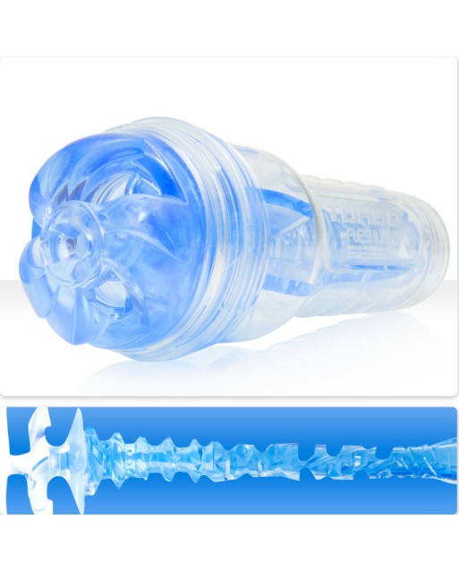 Masturbatore Fleshlight - Turbo Thrust Blu Ghiaccio Masturbatore Fleshlight - Turbo Thrust Blu Ghiaccio