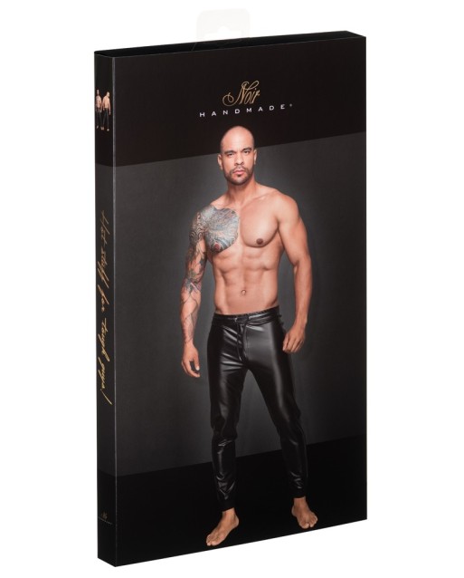 Pantalone Nero Elasticizzato - Noir Handmade