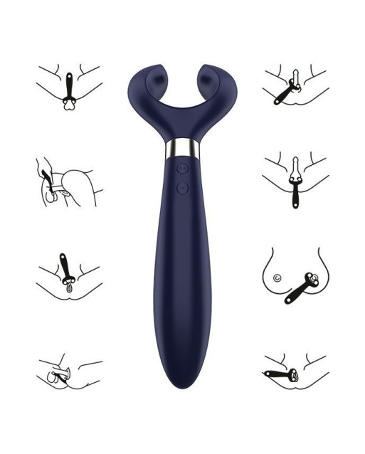 SATISFYER ENDLESS FUN MULTI VIBRATOR 3 BLU SATISFYER ENDLESS FUN MULTI VIBRATOR 3 BLU