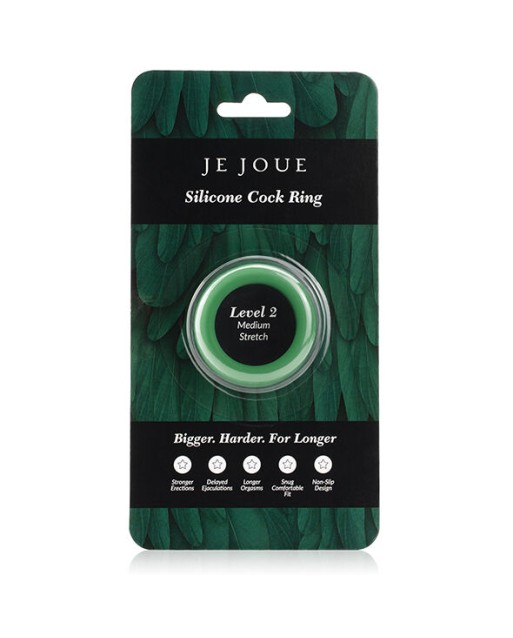 Anello In Silicone verde - Medium Stretch - Je Joue