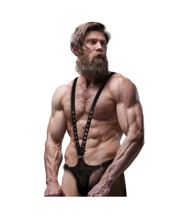 Imbracatura per il Corpo da Uomo in Ecopelle - Fetish Harnesses