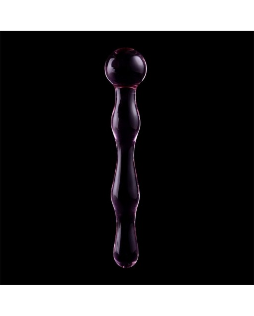 NEBULA SERIES BY IBIZA - MODELLO 13 DILDO IN VETRO BOROSILICATO ROSA 18 CM x 3.5 CM NEBULA SERIES BY IBIZA - MODELLO 13 DILDO IN VETRO BOROSILICATO ROSA 18 CM x 3.5 CM