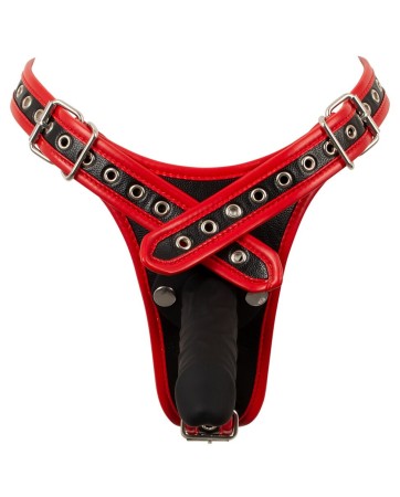 Strap-On Harness Con 3 dildo - Bad Kitty