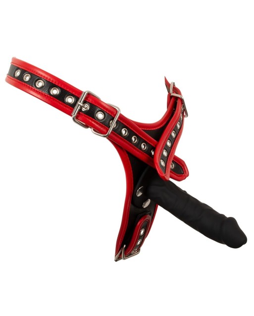 Strap-On Harness Con 3 dildo - Bad Kitty Strap-On Harness Con 3 dildo - Bad Kitty