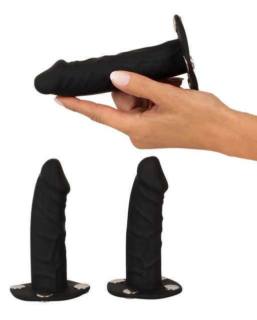 Strap-On Harness Con 3 dildo - Bad Kitty Strap-On Harness Con 3 dildo - Bad Kitty