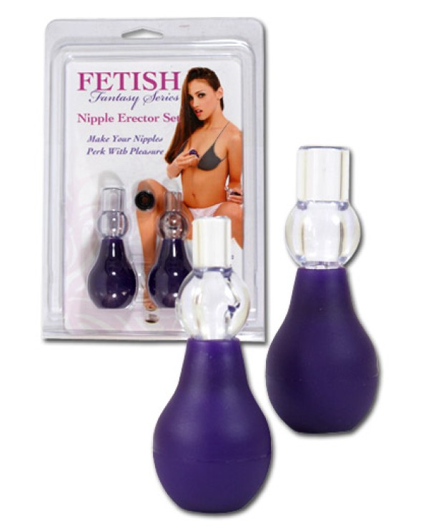 Nipple Erector Set Purple by Fetish Fantasy Pipedream