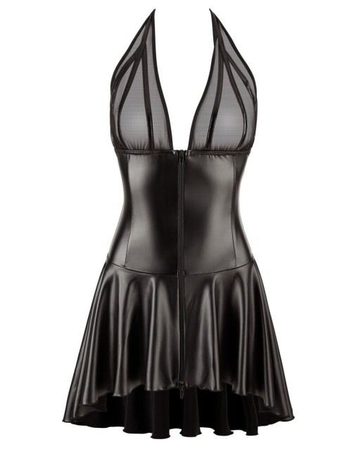 Mini Abito Wetlook Immoral Exclusive - Noir Handmade Mini Abito Wetlook Immoral Exclusive - Noir Handmade