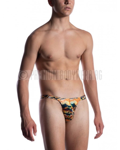 MANSTORE M2061: Beach Tower String, oro / nero