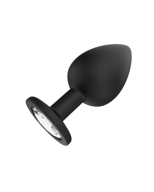 Gem Butt Plug - L - Nero - SinsFactory
