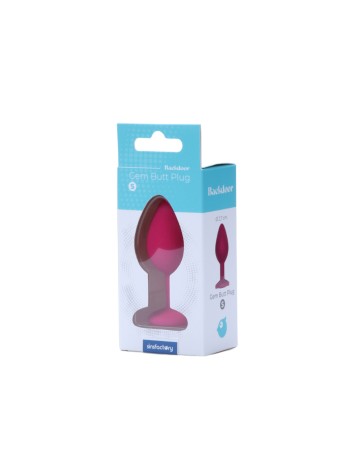 Gem Butt Plug - S - Fucsia - SinsFactory