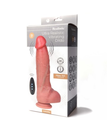 SinsFactory - Ultra Realistic Vibrating Dildo - 24 cm