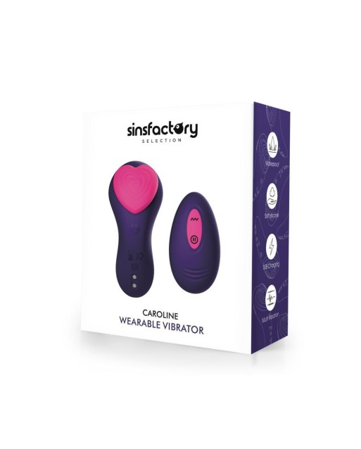 Sex Toy indossabile telecomandato - Caroline - Sins Factory Selection Sex Toy indossabile telecomandato - Caroline - Sins Factory Selection