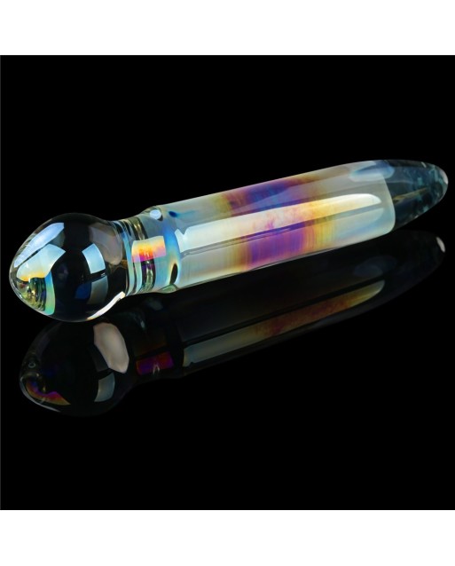 Twilight Gleam Glass Dildo - Prism Glass