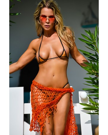 Bikini Short Mini Arancio - Foly Lingerie
