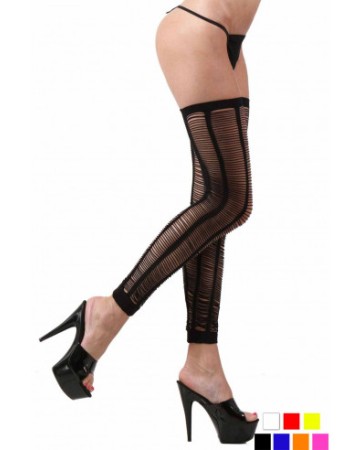 Calze a rete traforate, sexy ed elastiche