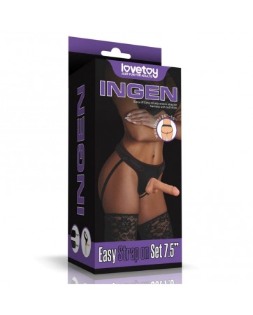 Easy Strapon Set 20 cm -  7,5 Inch