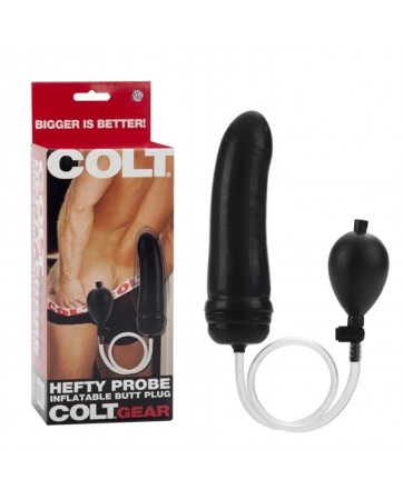 Fallo gonfiabile - Colt Hefty Probe Inflatable Butt Plug - Black