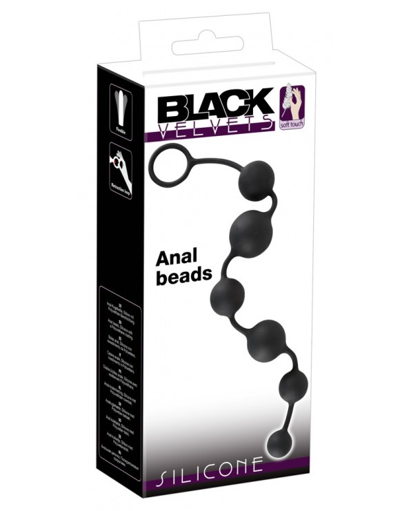 Anal Beads - Black Velvets