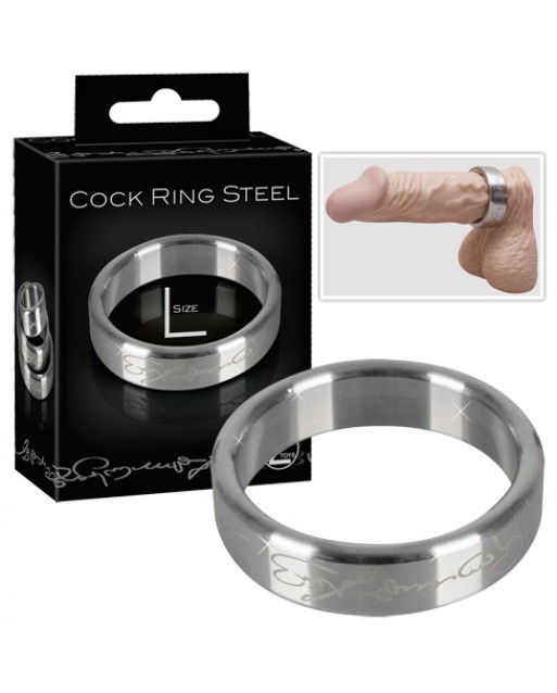 Cock Ring Steel Large - 5 cm