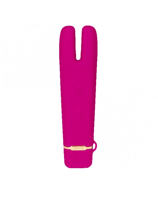 Vibratore clitorideo Crave - Duet Flex - Pink