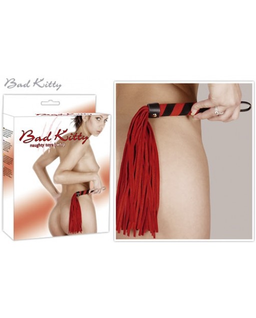 Small Red Whip - Bad Kitty Small Red Whip - Bad Kitty