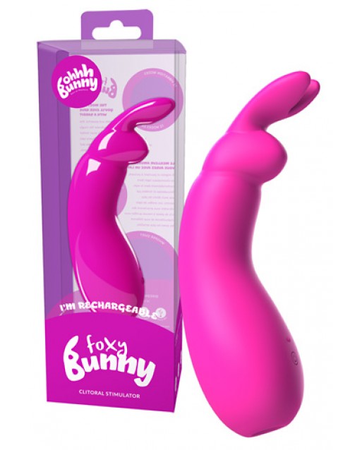 Stimolatore clitorideo ricaricabile Foxy Bunny Magenta - Ohhh Bunny