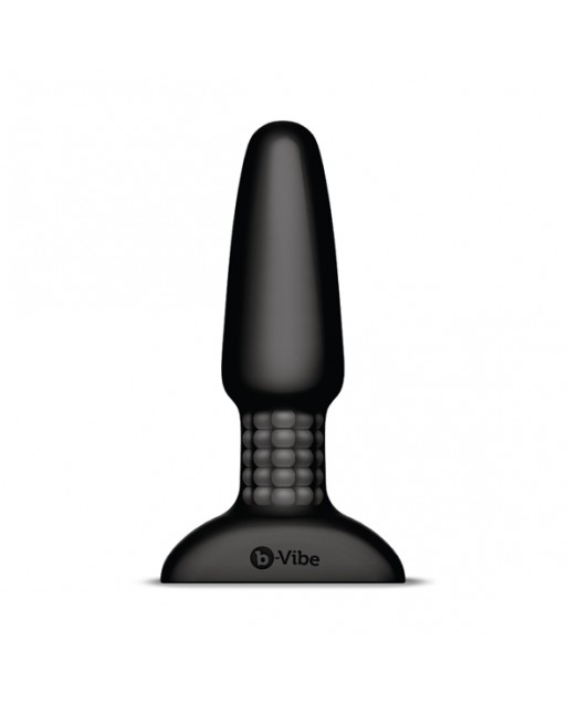 Plug vibrante telecomandato Bvibe - Rimming Nero Plug vibrante telecomandato Bvibe - Rimming Nero