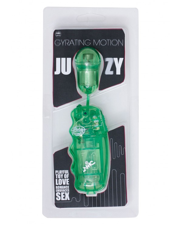 JUZY GYRATING VIBE CLEAR GREEN