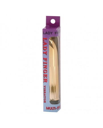 Lady Finger Mini Vibrator Gold