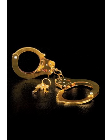FF Gold Metal Hand Cuffs