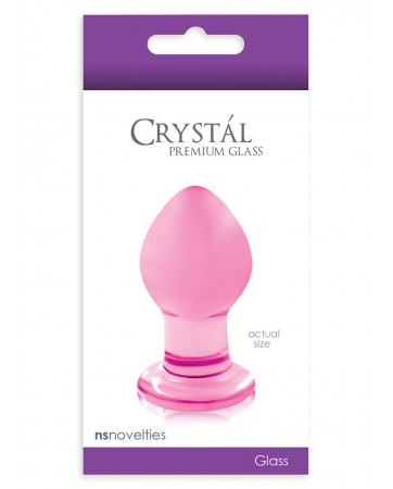 Crystal Glass Small Pink