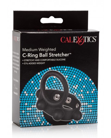 C-RING BALL STRETCHER MEDIUM BLACK