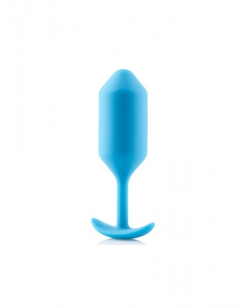 Plug anale B-Vibe - Snug Plug 3 Azzurro