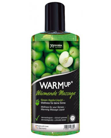 Liquido da massaggio WARMup Green Apple - 150 ml