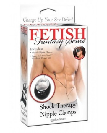 Shock Therapy Nipple Clamps Wireless Fetish Fantasy