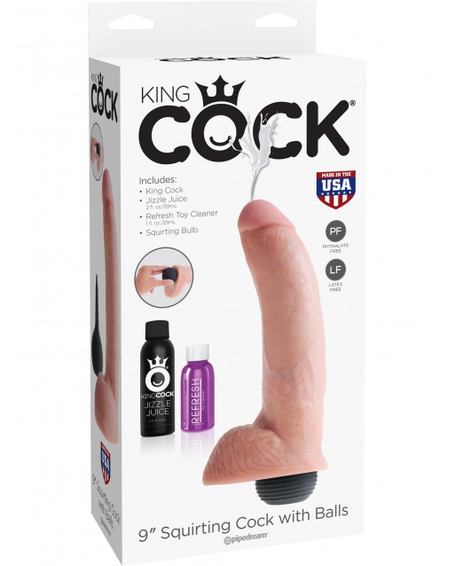 King Cock Squirting  With Balls 9