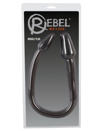 Rebel Double Plug Black