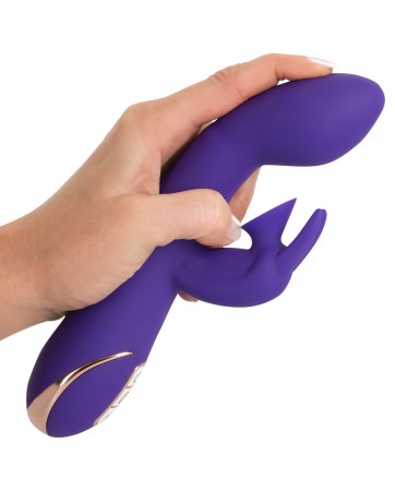 Vibratore Rabbit con Succhia Clitoride Viola - Vibe Couture