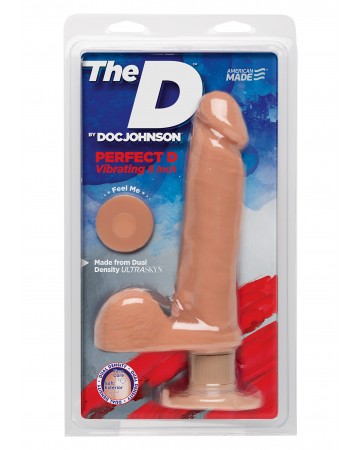 The Perfect D Vibrating 8 Inch Skin
