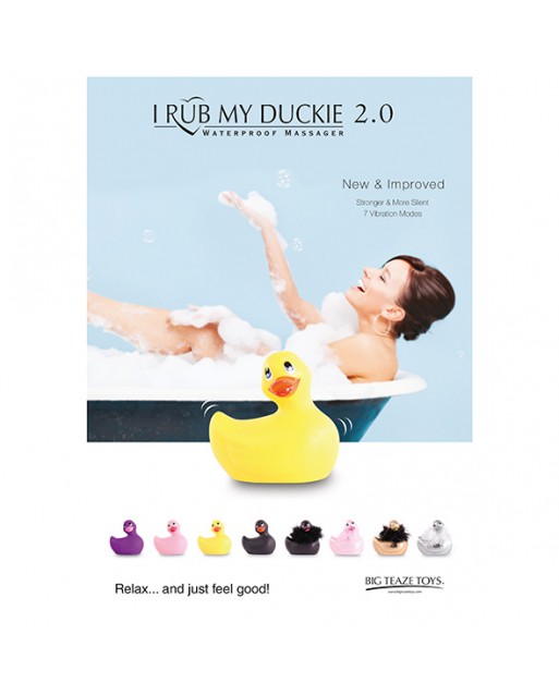I Rub My Duckie 2.0 Paris Pink