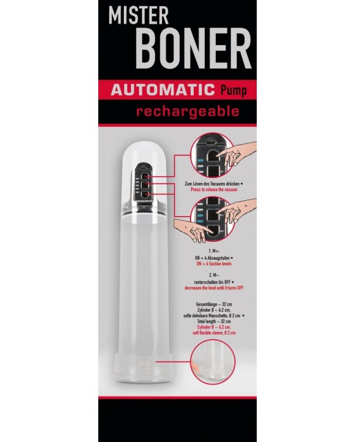 Pompa automatica ricaricabile Mister Boner