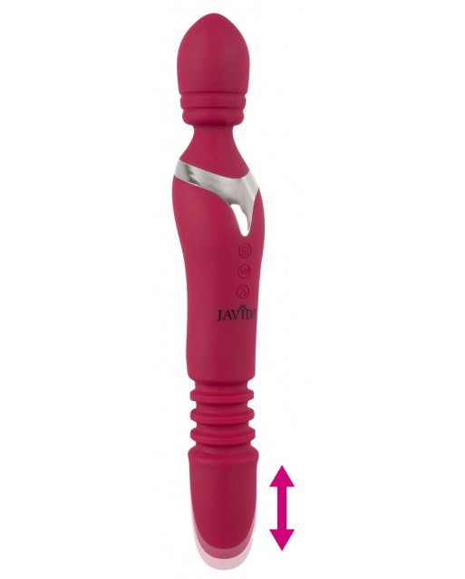 Massage Wand Warming & Thrusting Vibe - Javida Massage Wand Warming & Thrusting Vibe - Javida