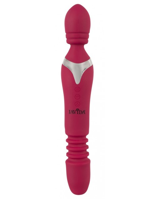Massage Wand Warming & Thrusting Vibe - Javida Massage Wand Warming & Thrusting Vibe - Javida