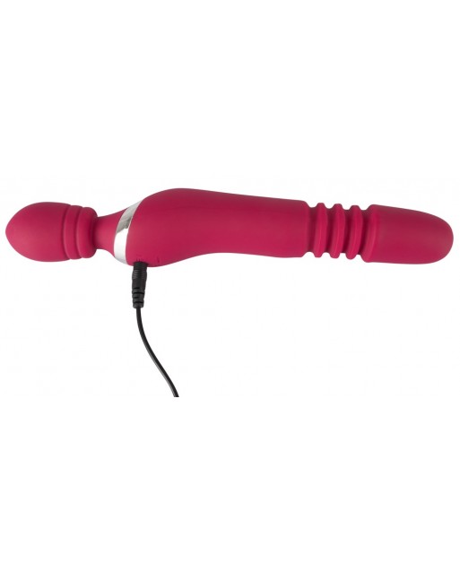 Massage Wand Warming & Thrusting Vibe - Javida Massage Wand Warming & Thrusting Vibe - Javida