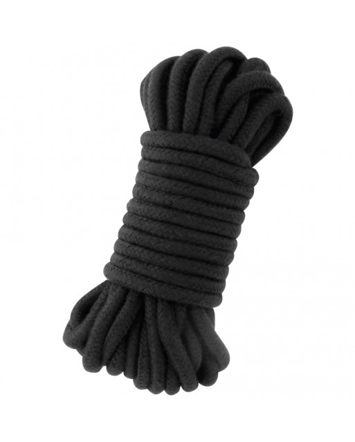 Corda nera per bondage 10 mt - Darkness Kinbaku