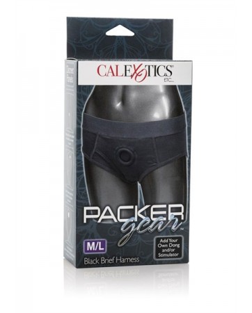 Packer Gear Black Brief Harness